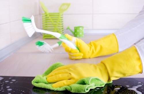 Local office cleaner working in a Barnet EN5 commercial space