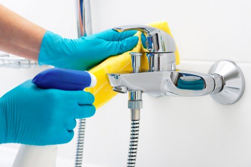Regular house cleaning service in an EN5 living room