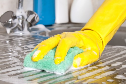 Detailed bathroom cleaning for a property in EN5