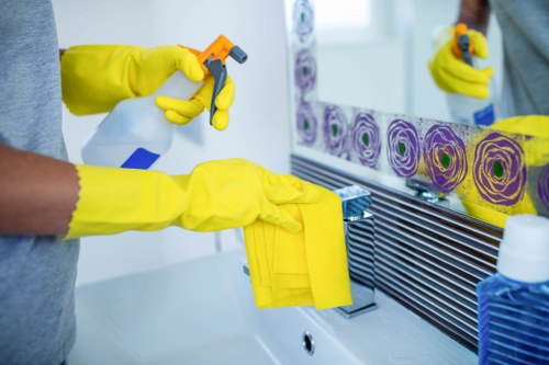 Responsible waste separation for carpet cleaning materials